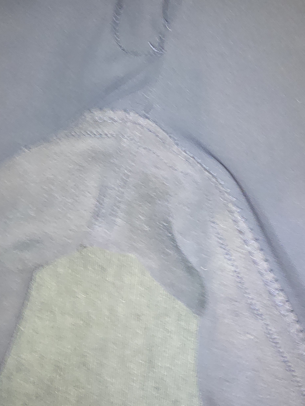 Romfh Suede Full Seat Equestrian Riding Breeches Blue Grey 26R - Picture 5 of 5